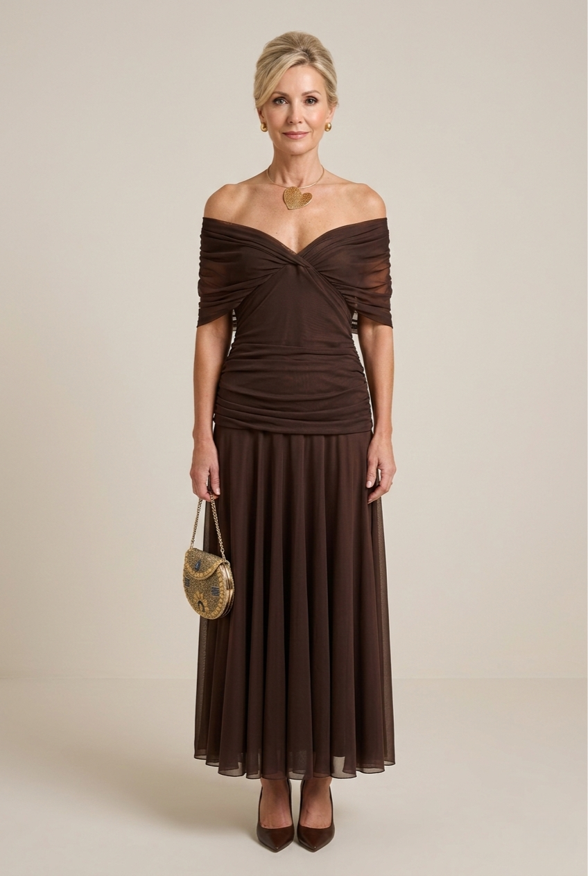 Olivra™ Elegantes Kleid 3