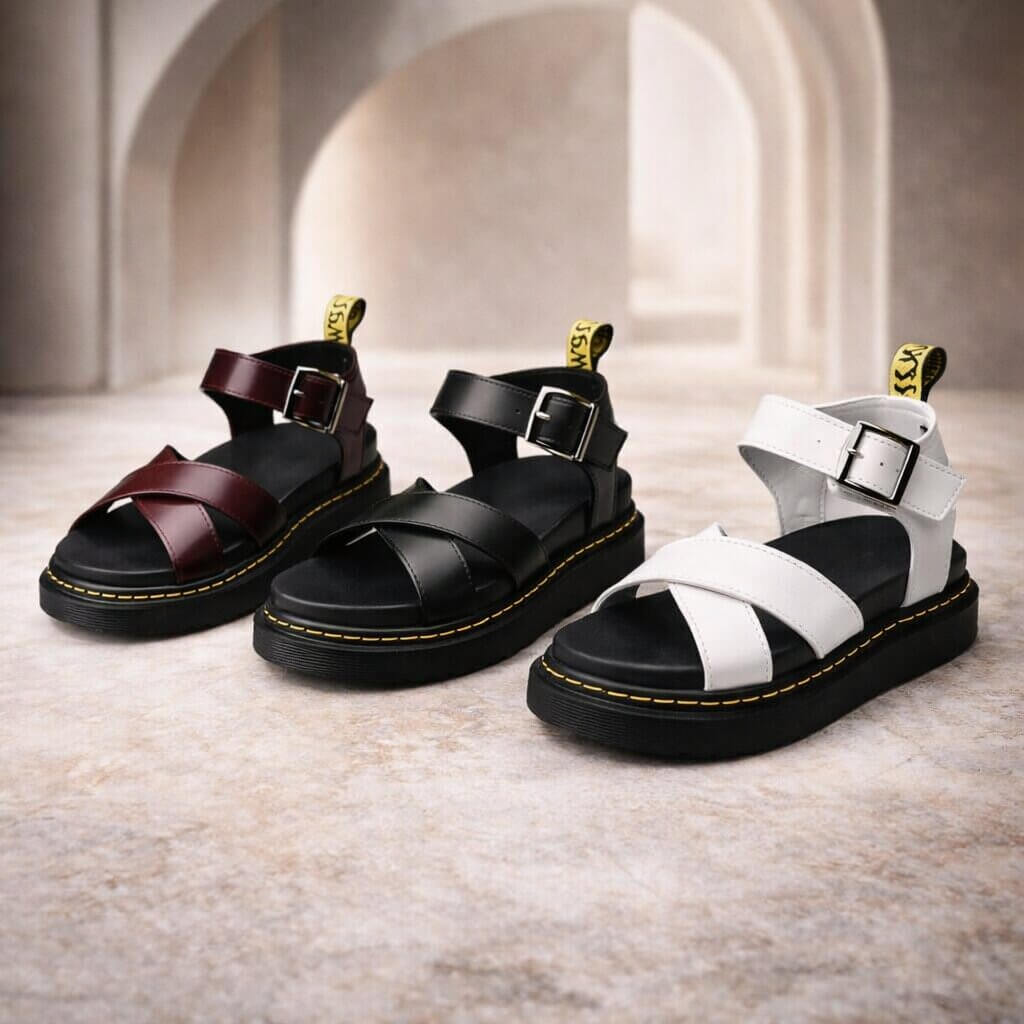 Orthopädische Sandalen mit Plateau für Damen | Stabiler Halt & Entlastendes Laufgefühl