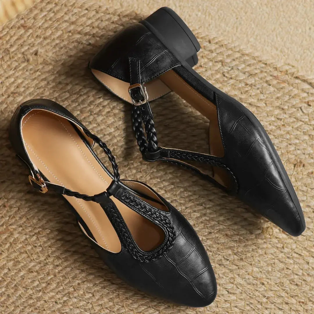 Orthopädische Schuhe Damen | T-Riemen & Niedriger Absatz