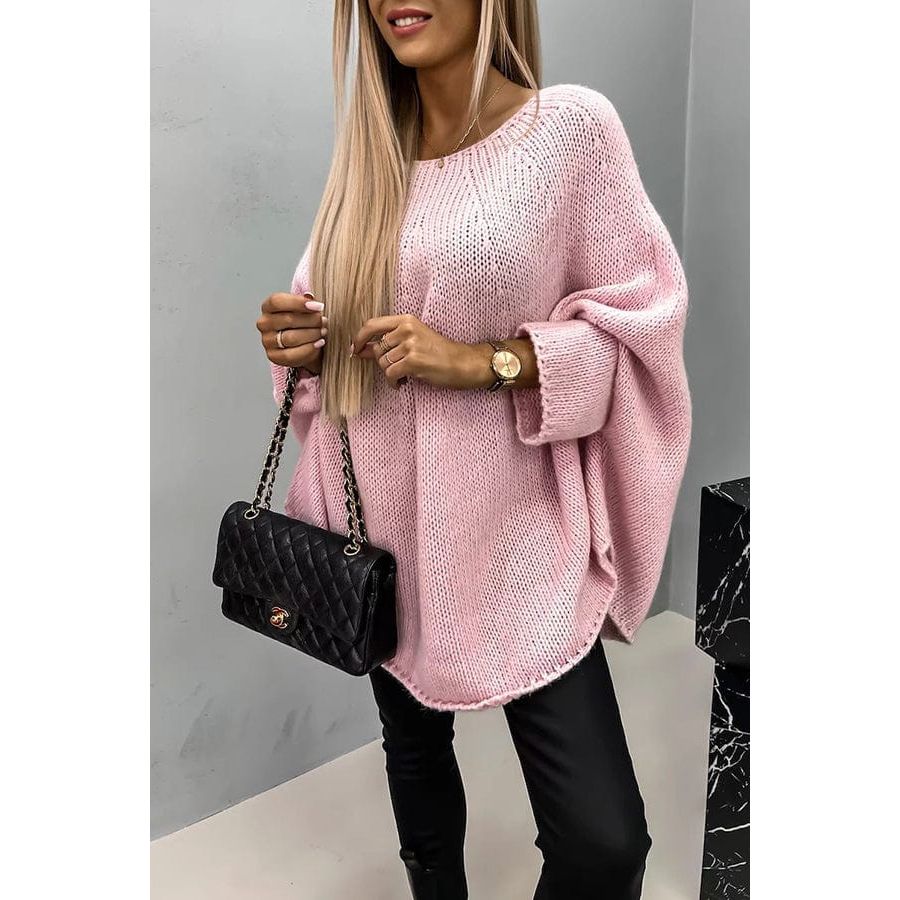 Oversized Spätsommer-Pullover