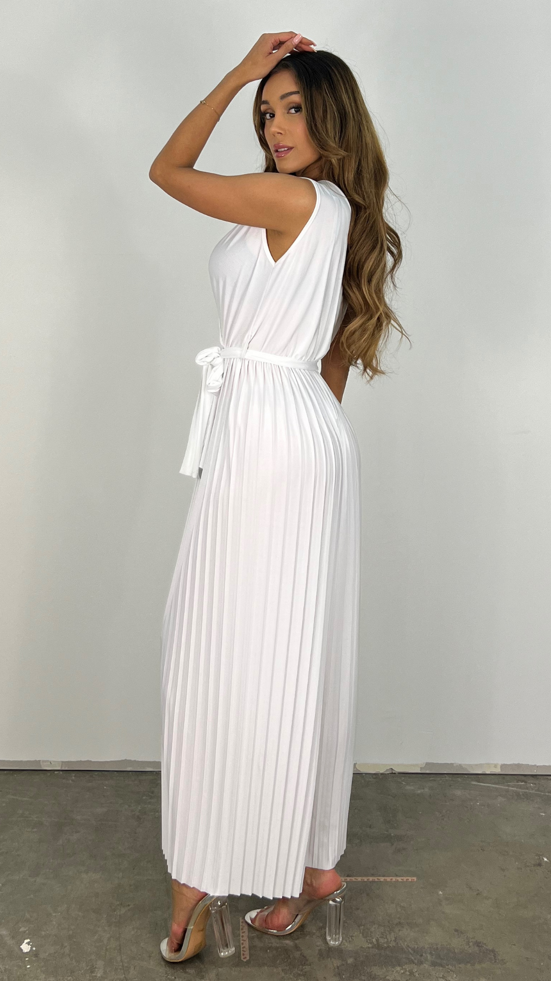 PLISSEE JUMPSUIT