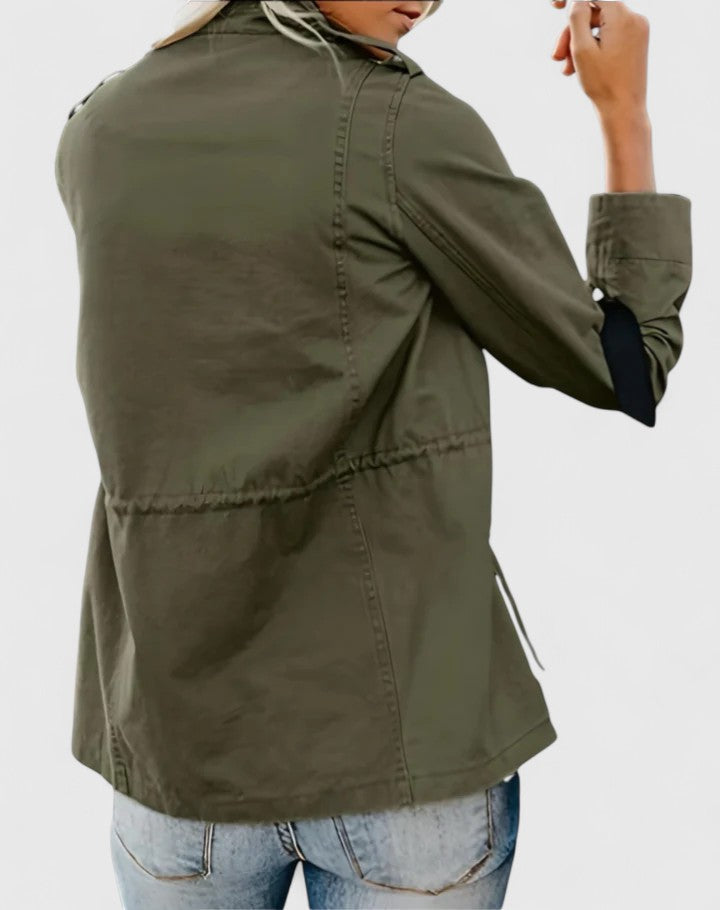 Parka Damen | Pattentaschen & Taillenkordel 5
