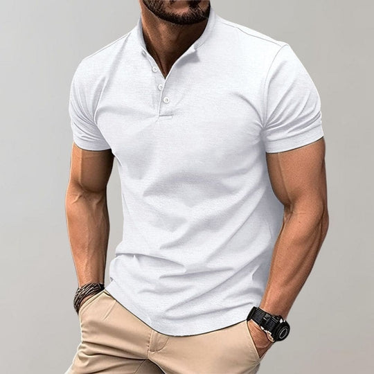 Polo Shirt Herren | Stehkragen & Figurbetonte Passform