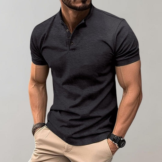 Polo Shirt Herren | Stehkragen & Figurbetonte Passform