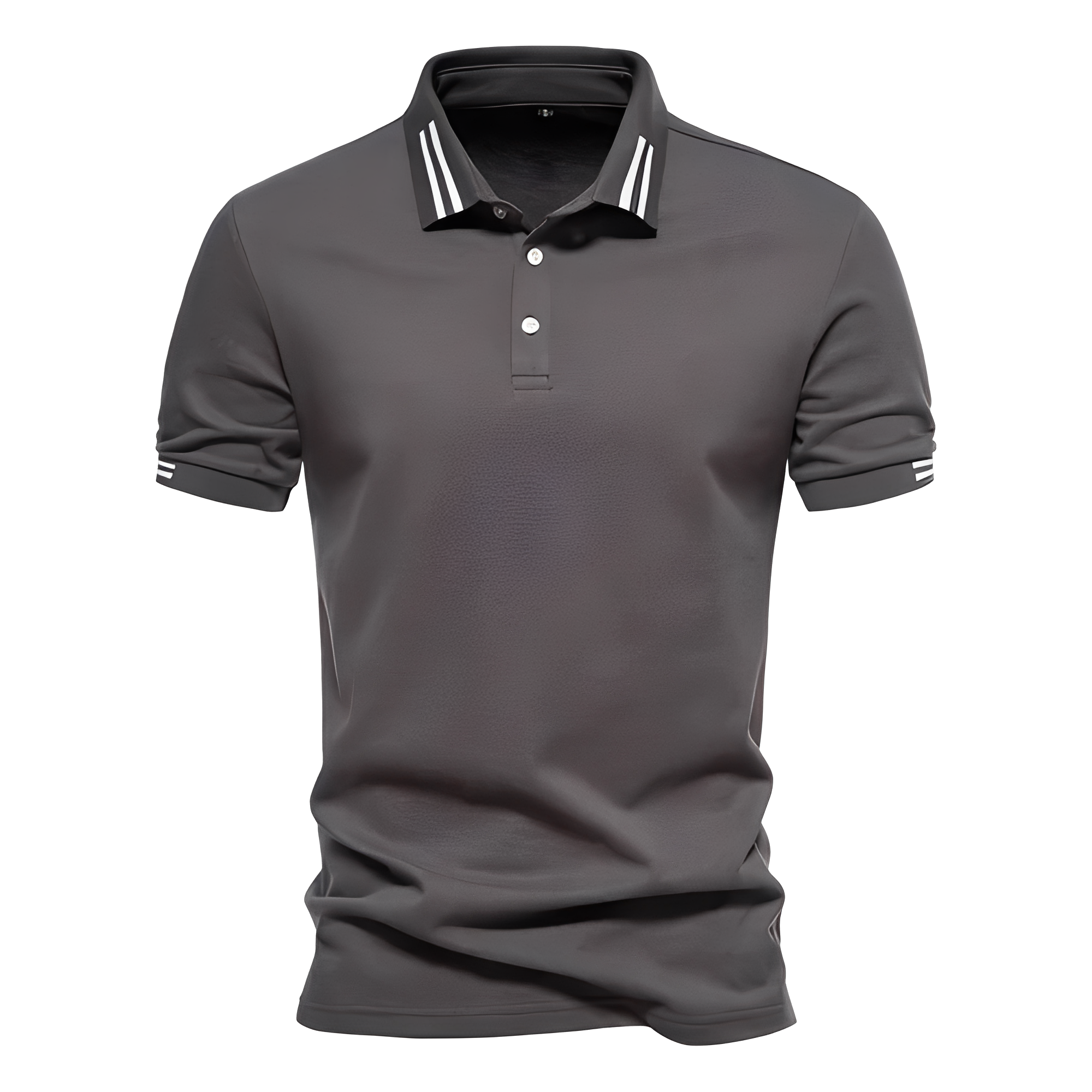 Polohemd Herren | Klassisch & Sportlich mit Streifendetails
