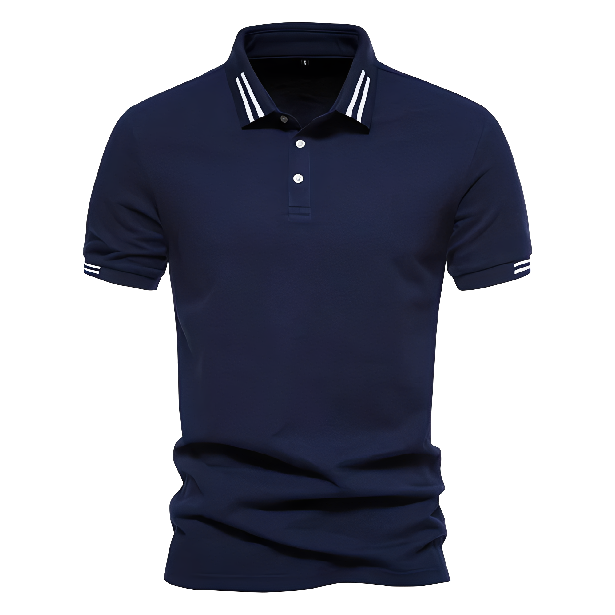 Polohemd Herren | Klassisch & Sportlich mit Streifendetails
