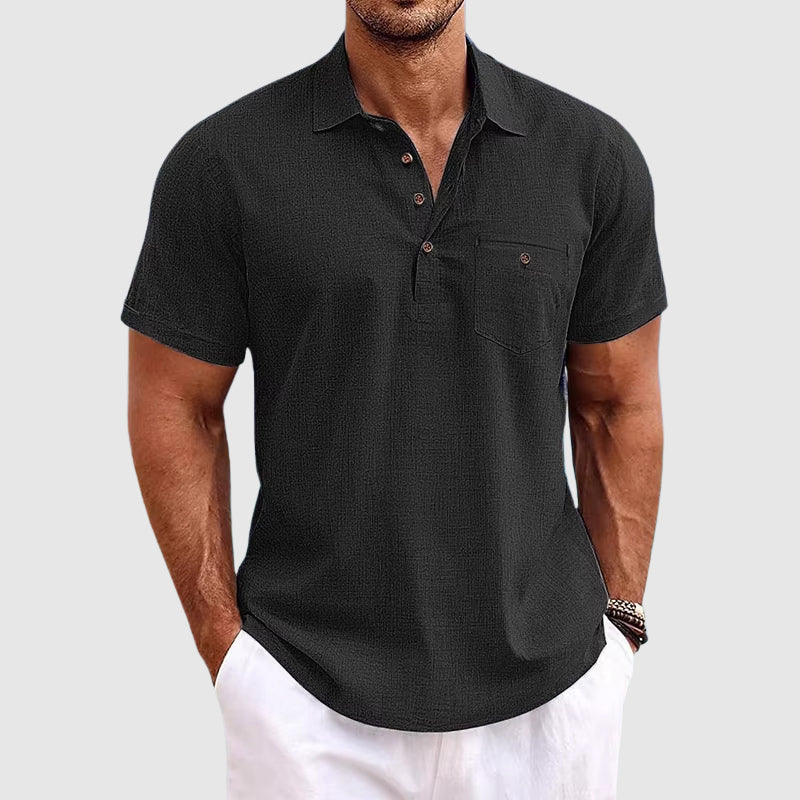 Polohemd Herren | Leinen & Sommerlich