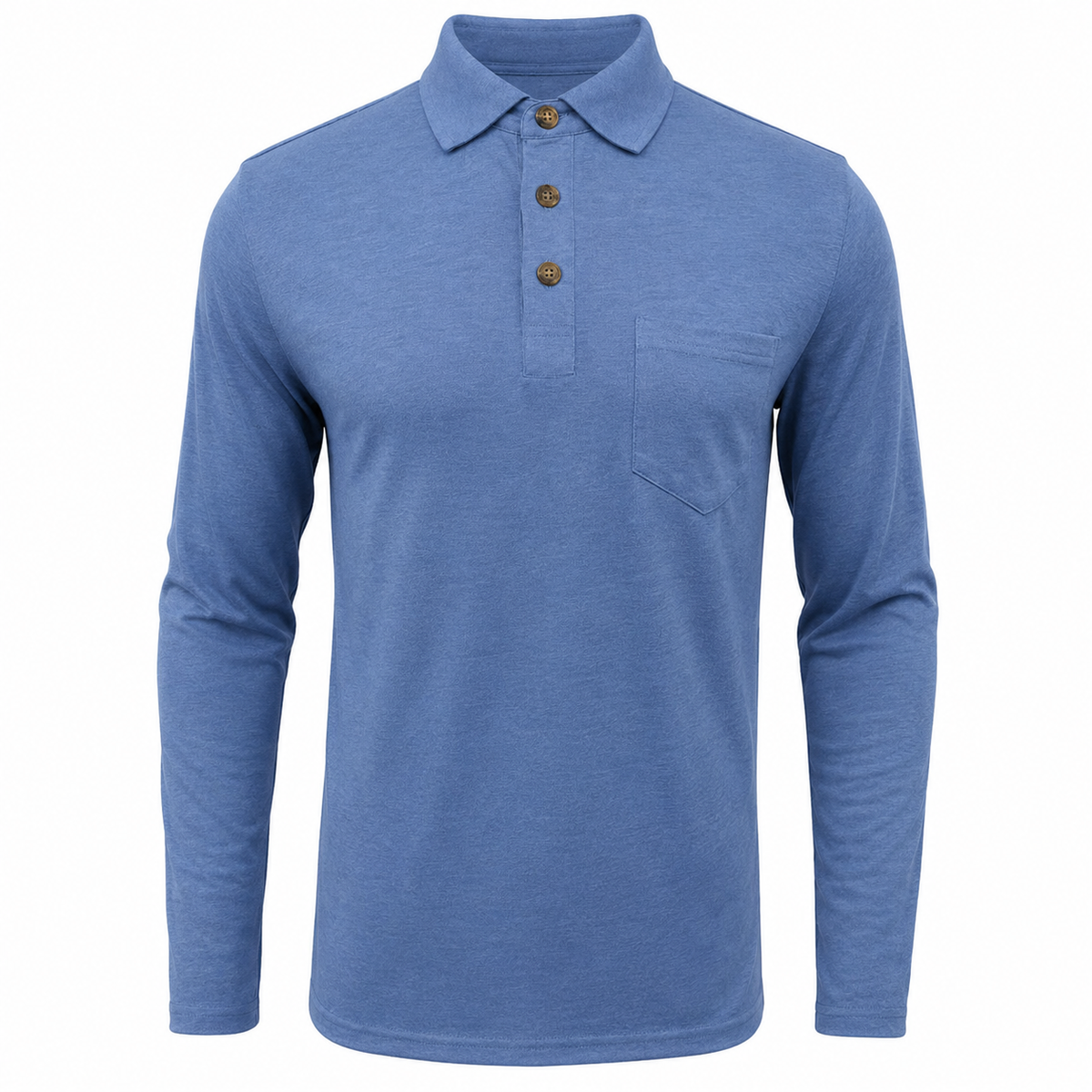 Poloshirt Herren Langarm | Farbecht & Langlebig 17