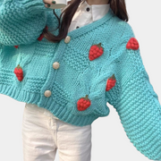 Poppy| Moteriktig strikkegenser for kvinner