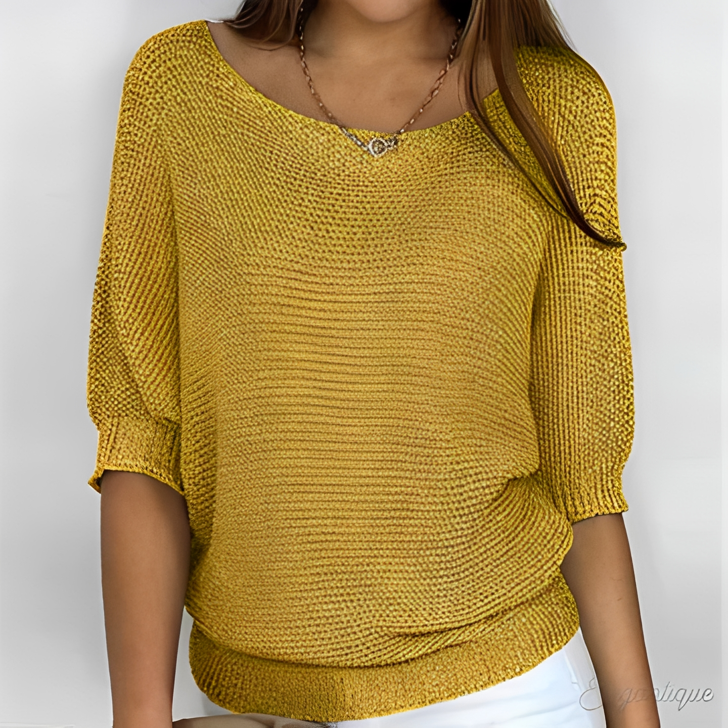 Pullover Damen | Lockerer Schnitt & Halbarm