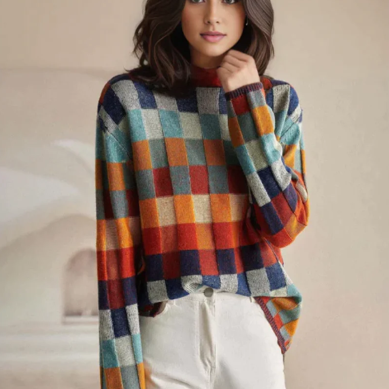 Pullover Damen | Oversize & Stehkragen
