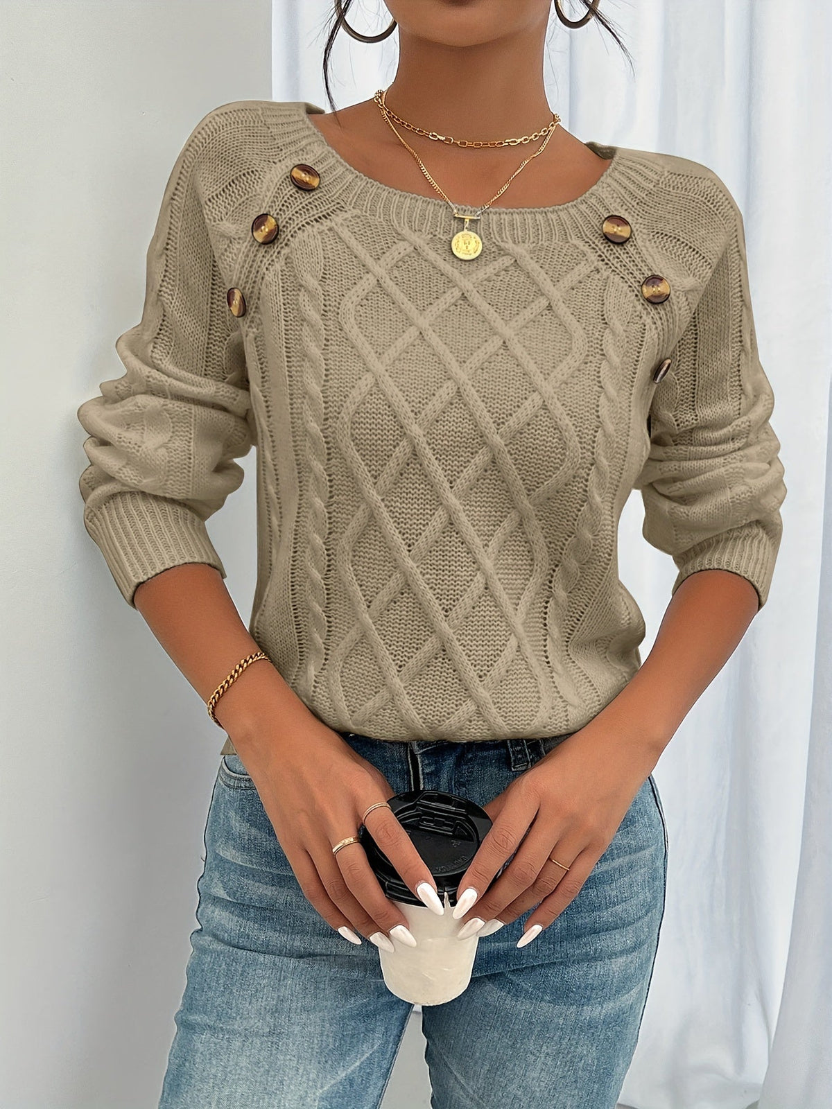 Pullover Damen | Zopfmuster & Vielseitig