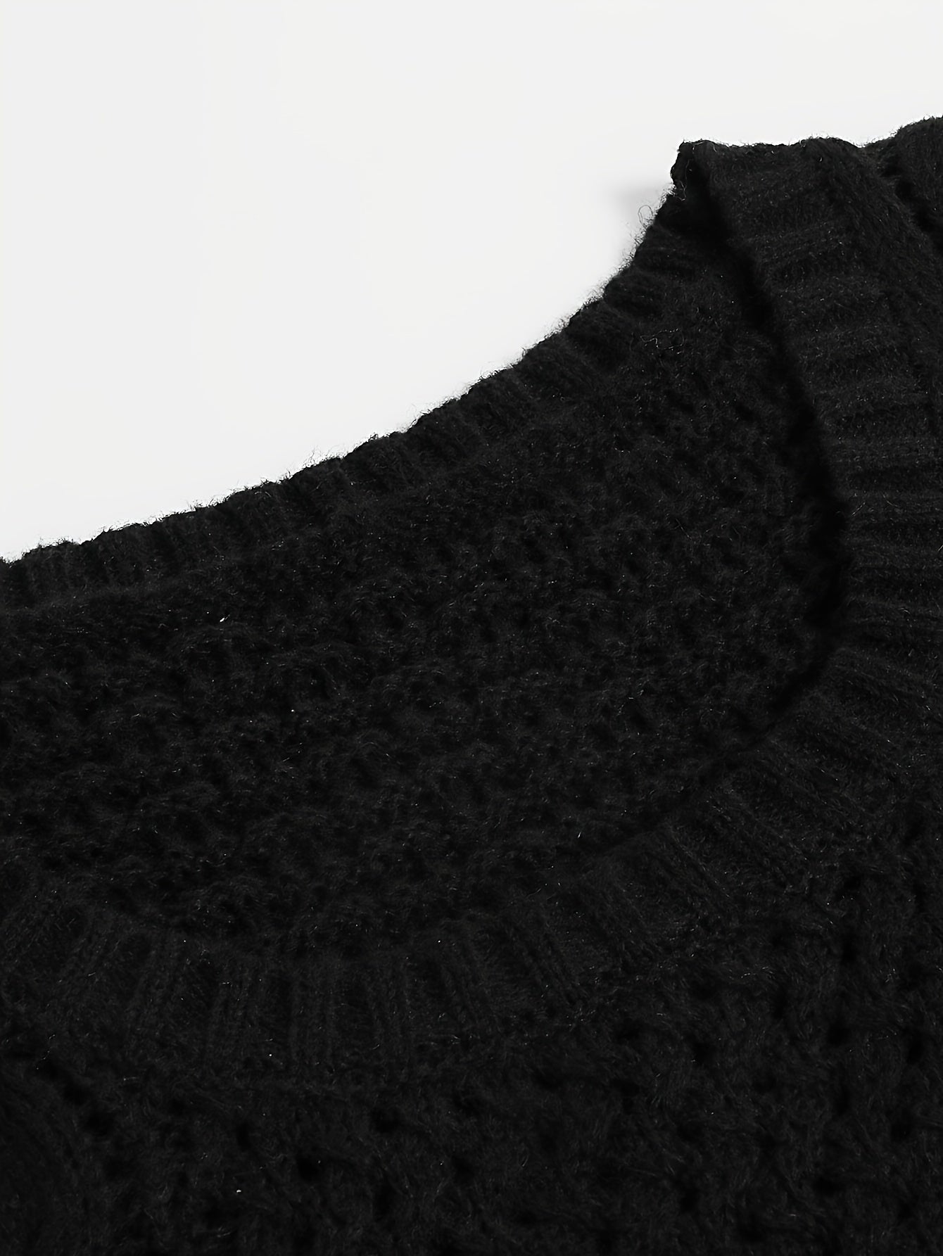 Pulloverkleid mit Zopfmuster, elegantes Strickkleid