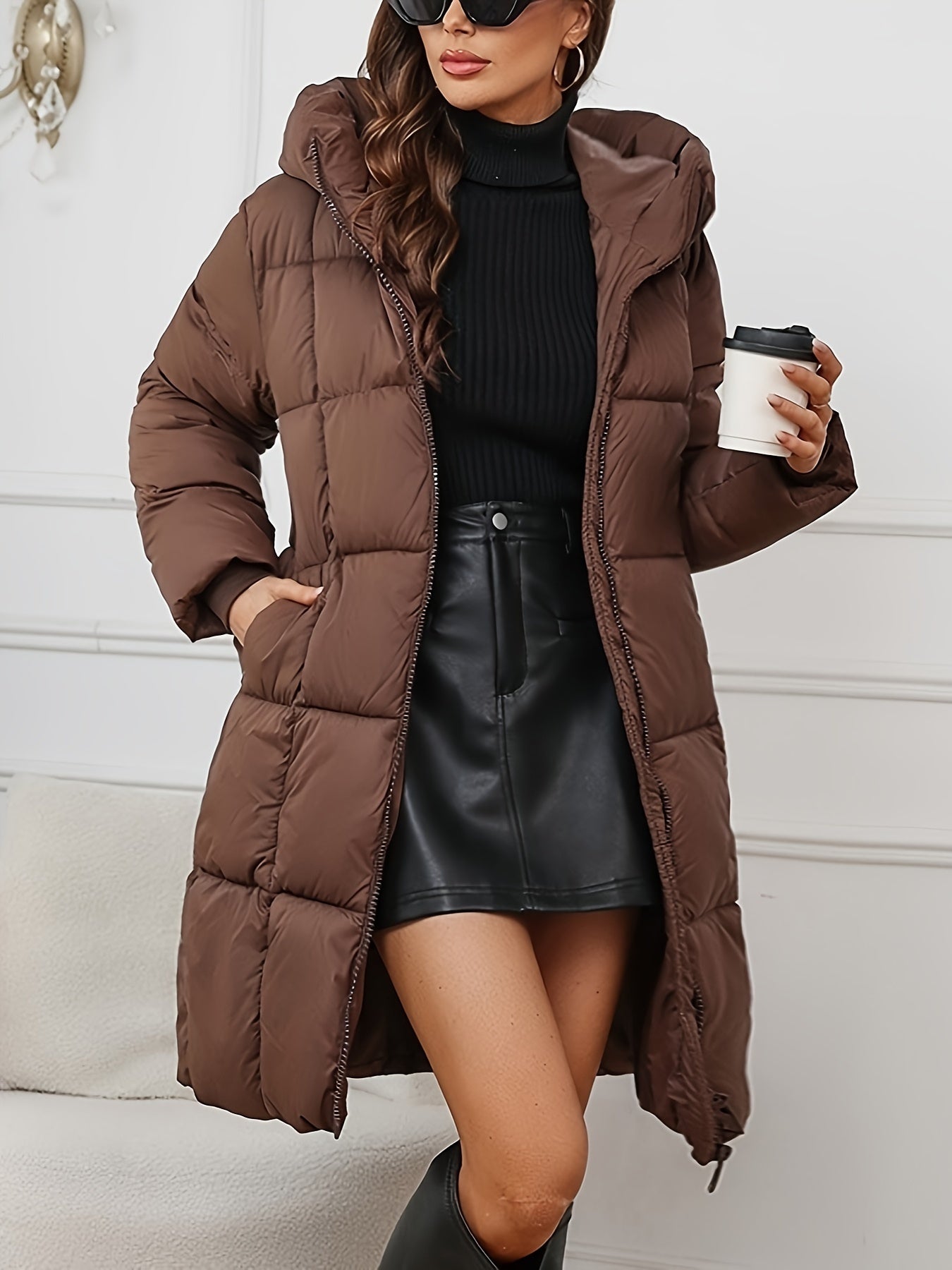 Quinn - Stylische warme Damen-Pufferjacke