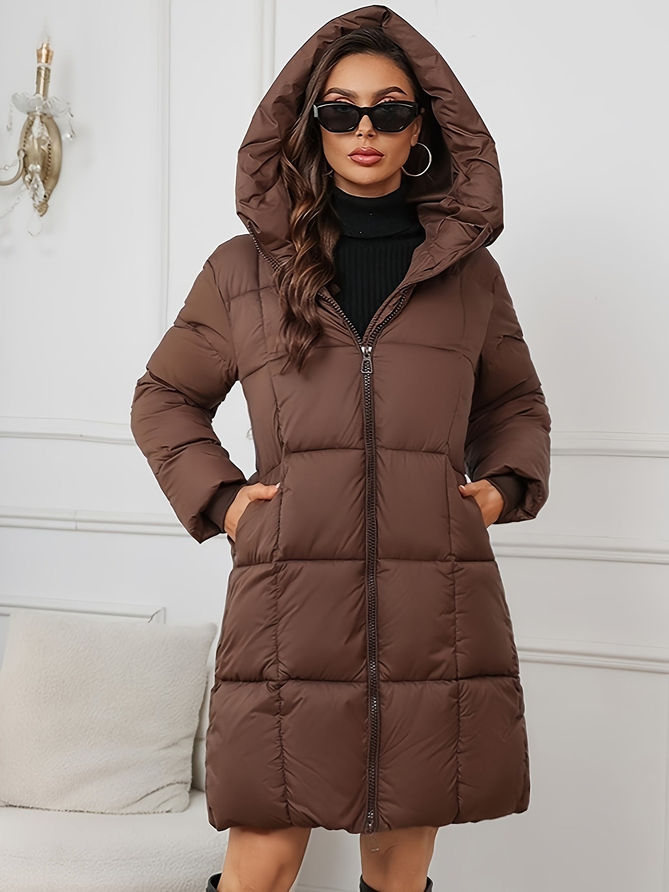 Quinn - Stylische warme Damen-Pufferjacke