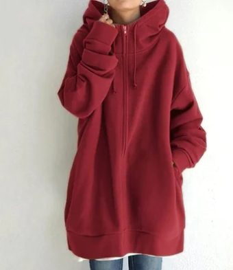 Hoodie Damen mit Reißverschluss | Warm & Bequem 66