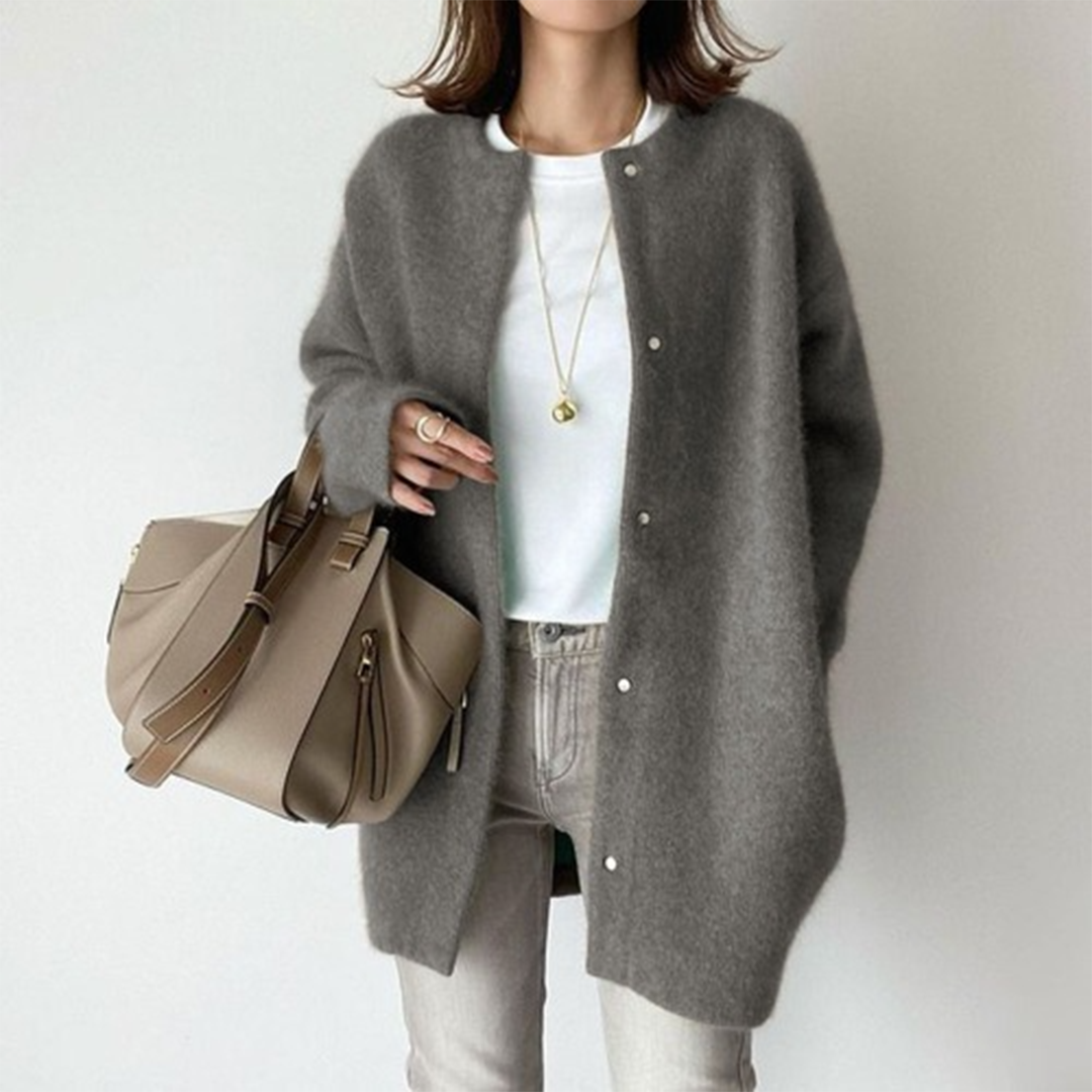 Strikcardigan til kvinder | Oversized og varm