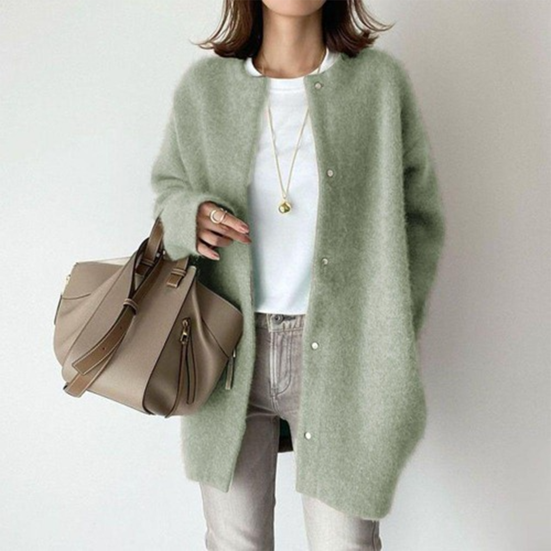 Strikcardigan til kvinder | Oversized og varm