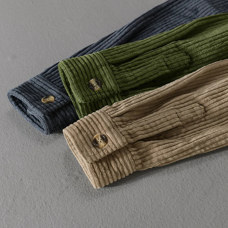 Cordjacke Herren | Klassisches Design 6
