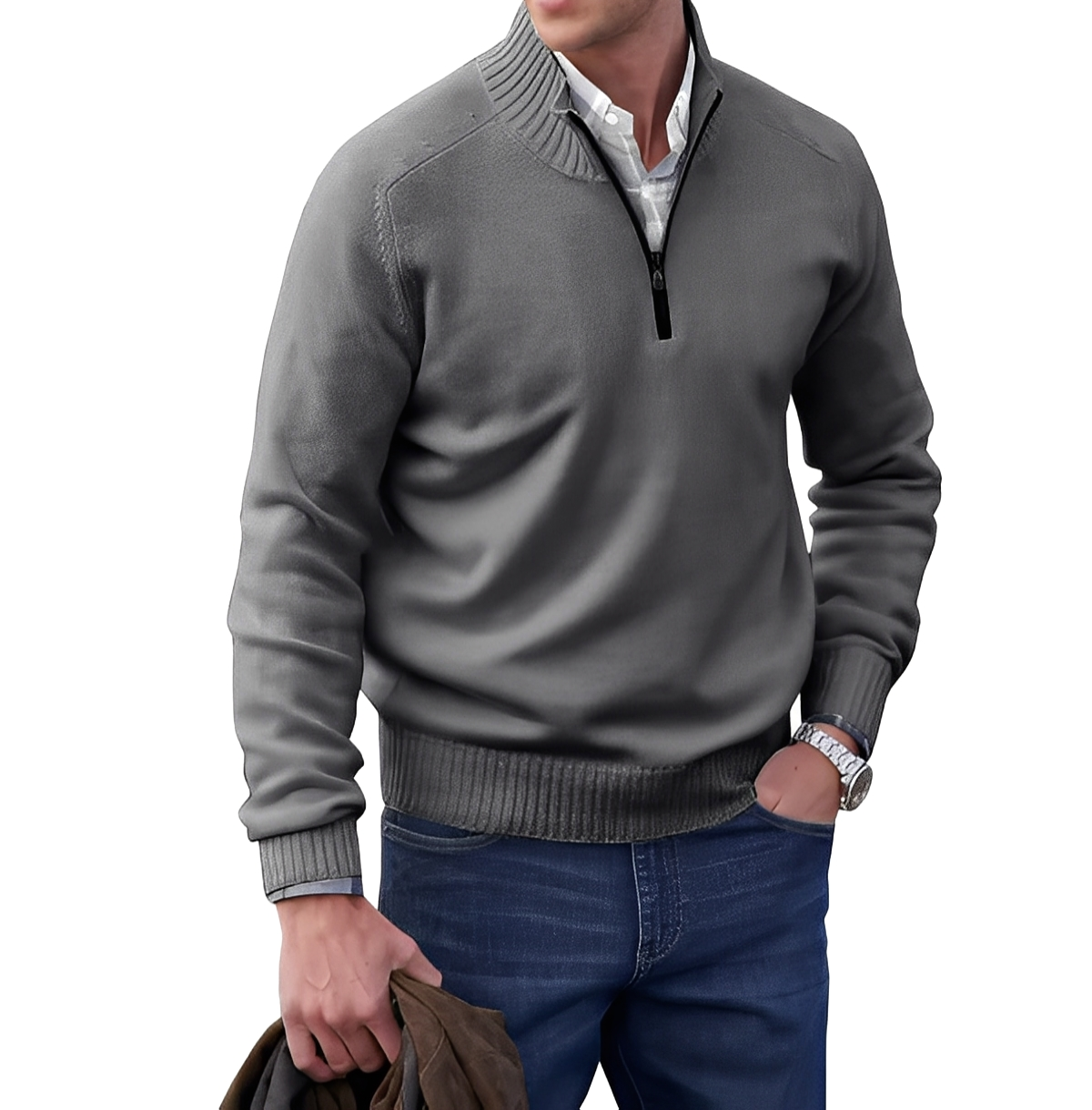 Reißverschluss Pullover Herren | Sportlich & Bequem