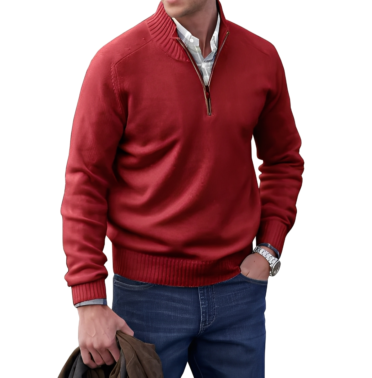 Reißverschluss Pullover Herren | Sportlich & Bequem