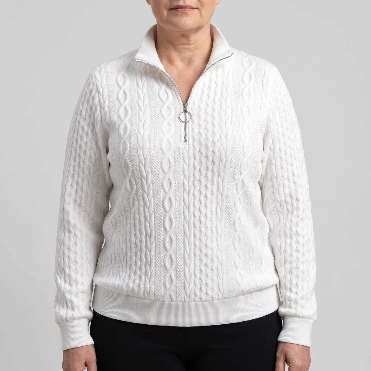 Amy | Zipper Sweater – Cozy and Stylish Design for Women