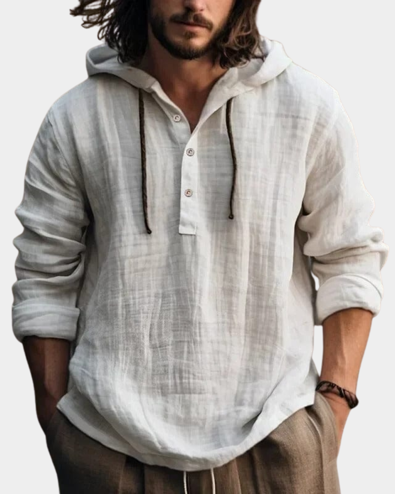 Rico | Lässiger luftiger Kapuzenpullover 0