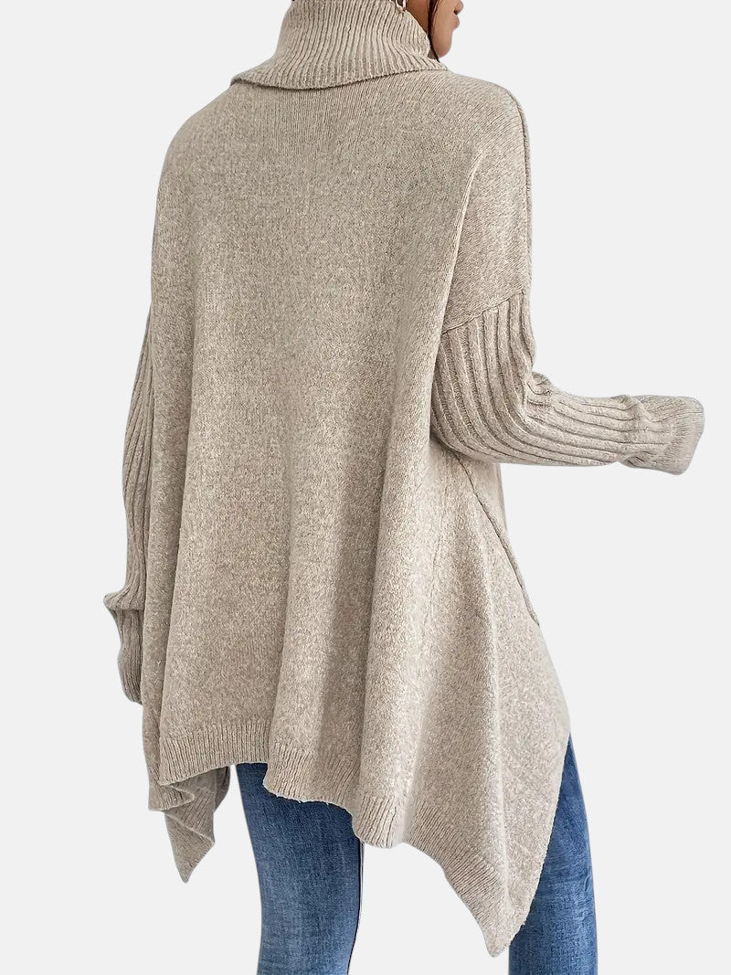 Rollkragenpullover Damen Oversized | Weicher Strick 2
