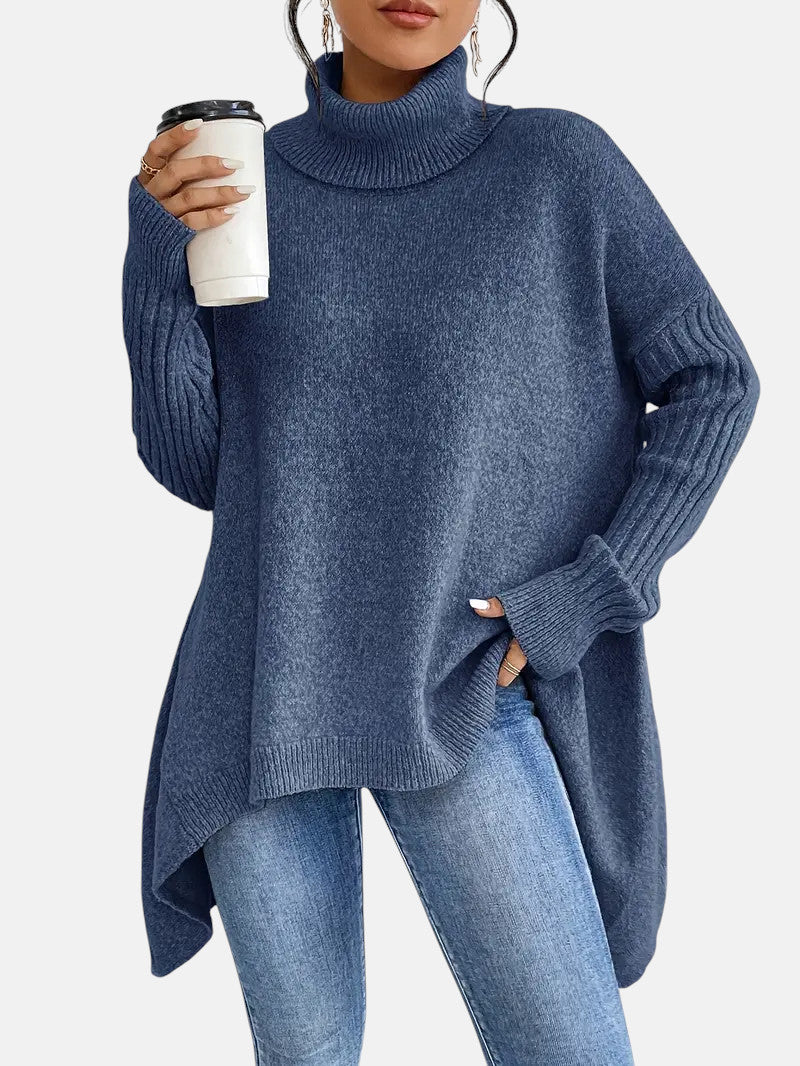 Rollkragenpullover Damen Oversized | Weicher Strick 6
