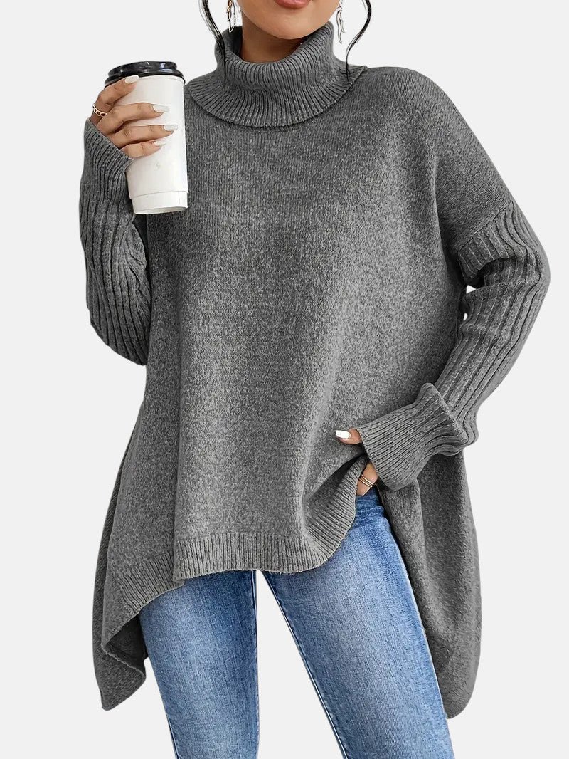 Rollkragenpullover Damen Oversized | Weicher Strick 7