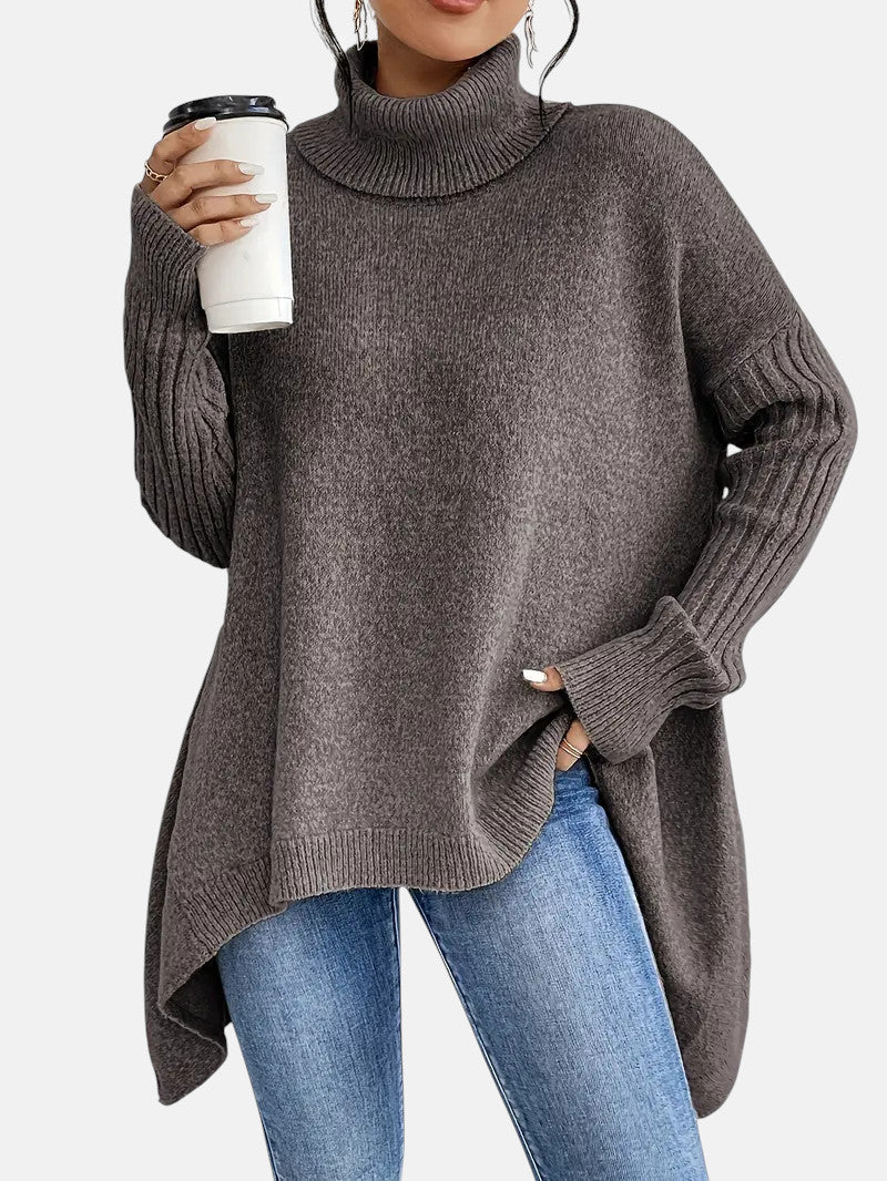 Rollkragenpullover Damen Oversized | Weicher Strick 8