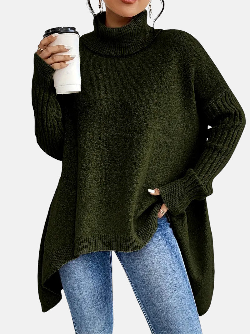 Rollkragenpullover Damen Oversized | Weicher Strick 9