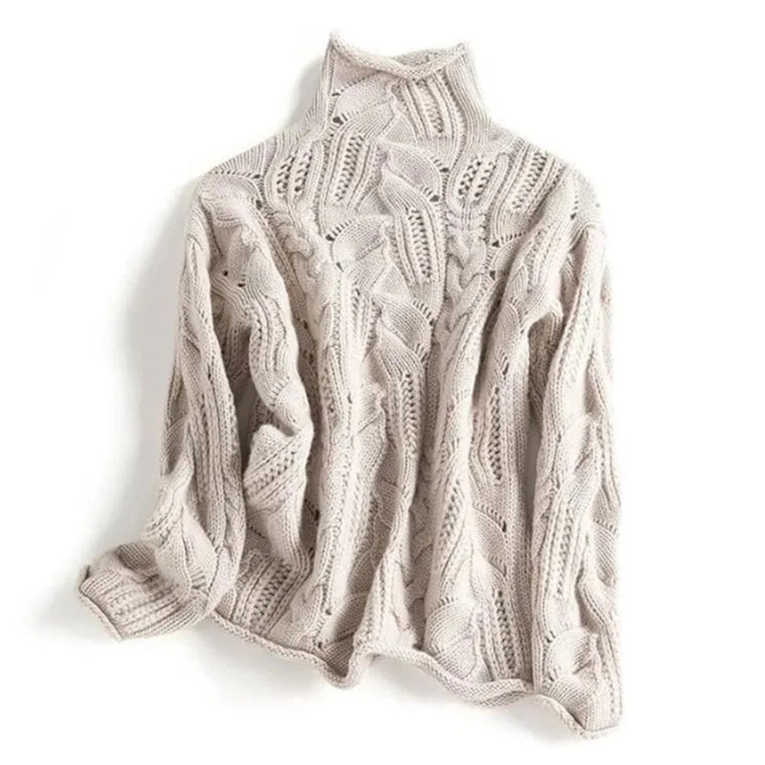 Rollkragenpullover Damen | Strickdesign & Hoher Kragen 6