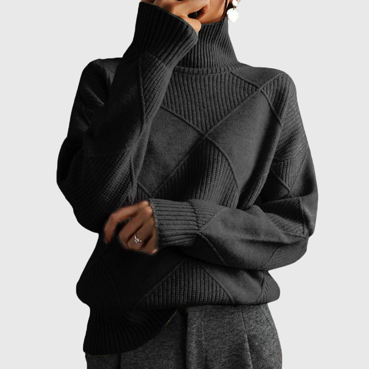Rollkragenpullover Damen | Warm & Elegant 10