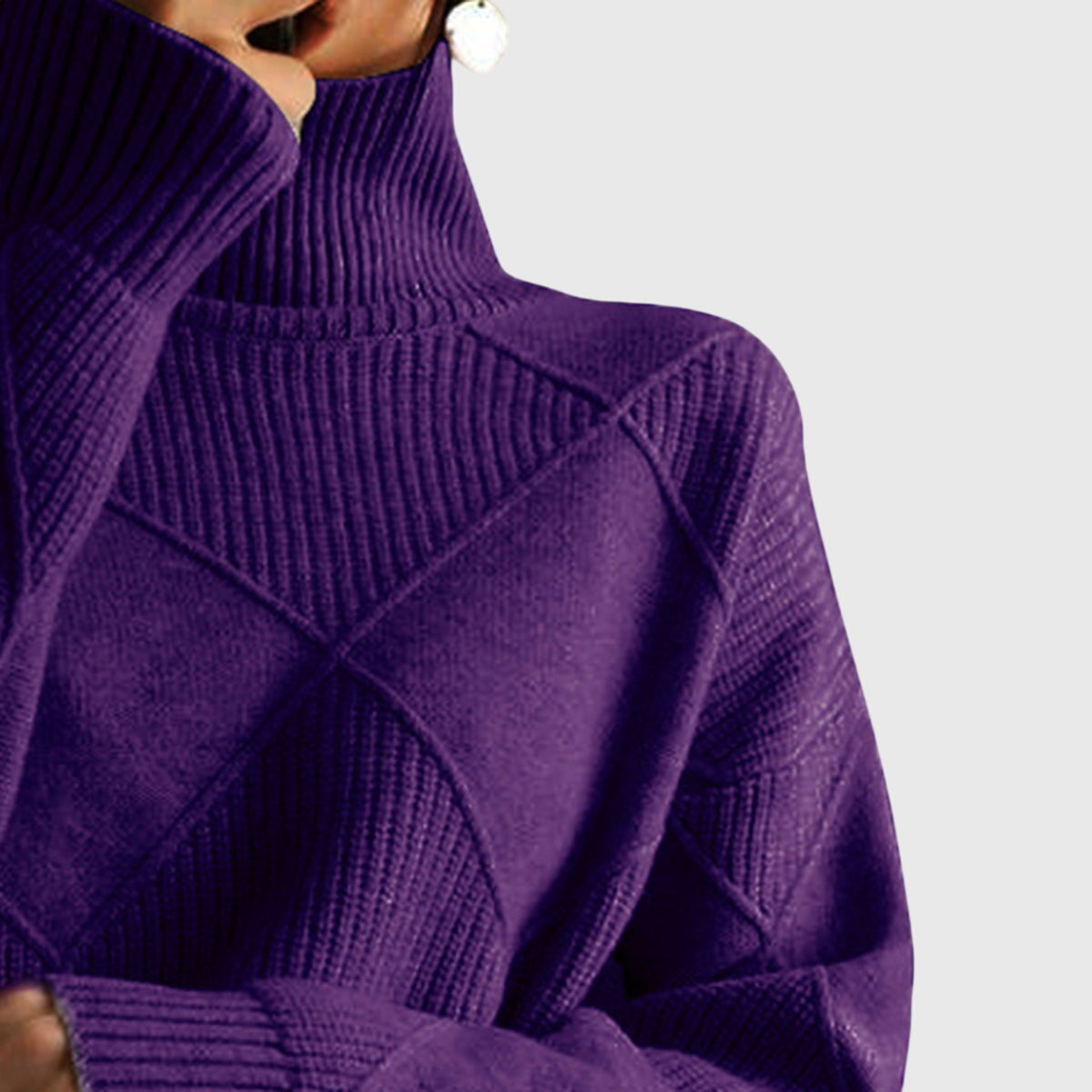 Rollkragenpullover Damen | Warm & Elegant 15