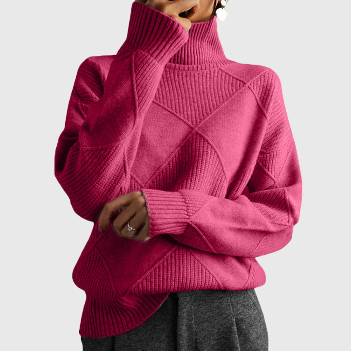 Rollkragenpullover Damen | Warm & Elegant 1