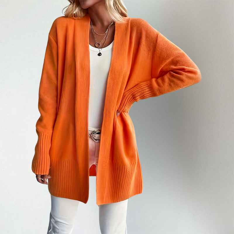 Romy | Bequeme Strickjacke 0
