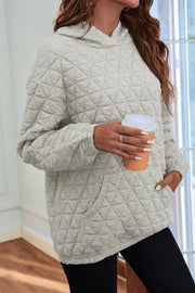 Ruby - Gesteppte warme Jacke mit Kapuze