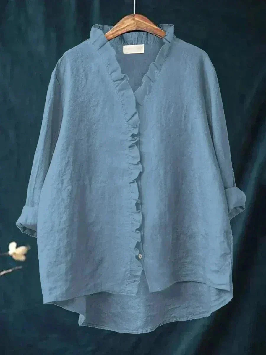 Rüschenbluse Damen | Leicht & Elegant