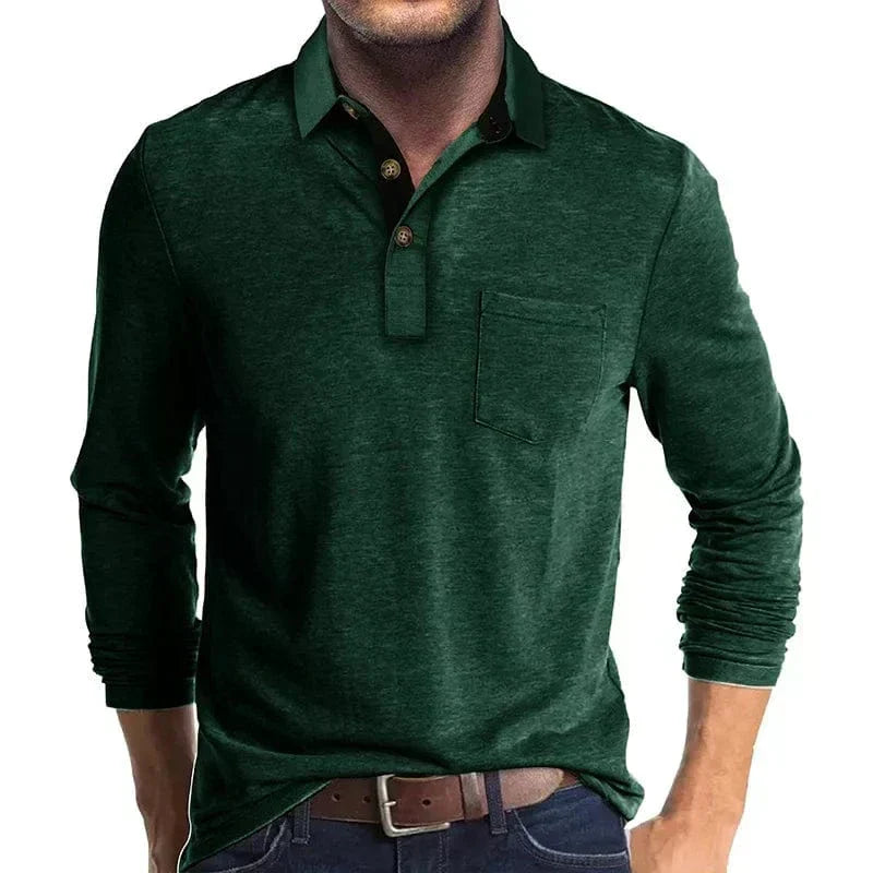 Poloshirt Herren Langarm | Farbecht & Langlebig 10