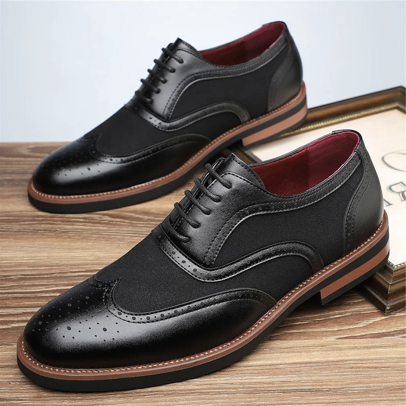Oxford Schuhe Herren | Zweifarbig & Elegant 1