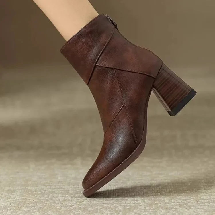 Stiefeletten Damen | Blockabsatz & Komfortabel 1