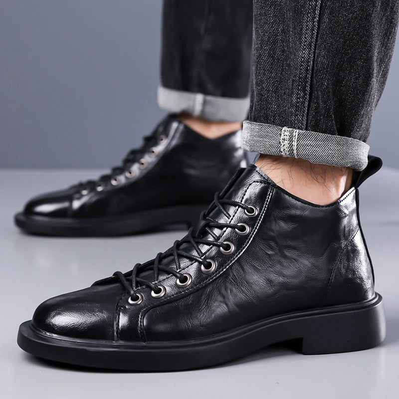 Schnürstiefel Herren | Robuste Sohle & Sicherer Halt 1