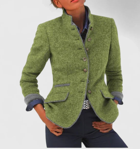 Strickjacke Damen | Elegant mit Knopfleiste für Büro 4