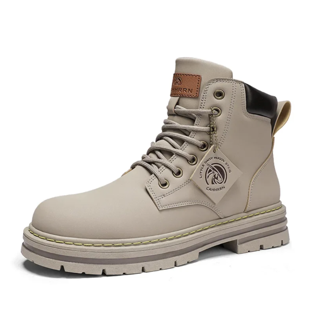 Schnürstiefel Herren | Hoher Schaft & Profilsohle