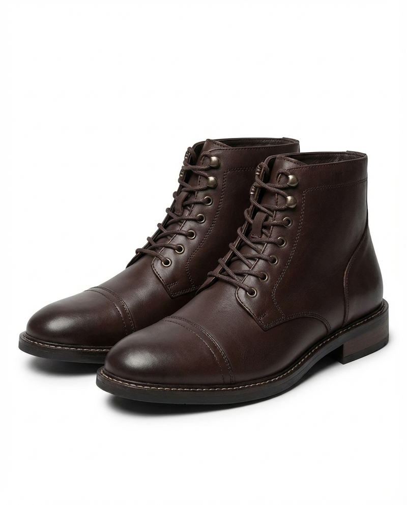 Schnürstiefel Herren | Schnürverschluss & Blockabsatz