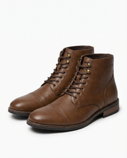 Schnürstiefel Herren | Schnürverschluss & Blockabsatz