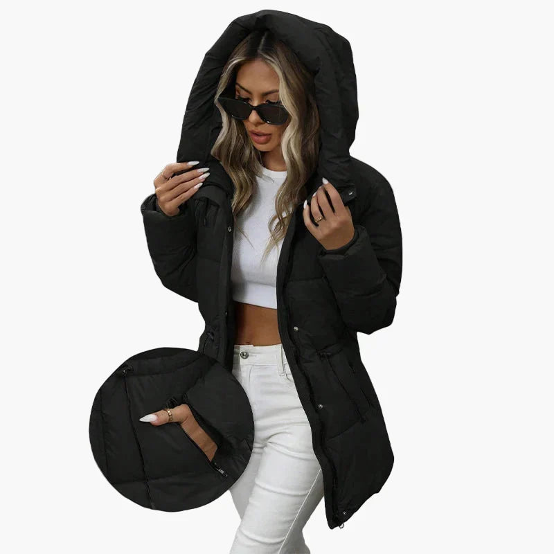 Steppjacke Damen | Taillierter Schnitt & Kapuze 6