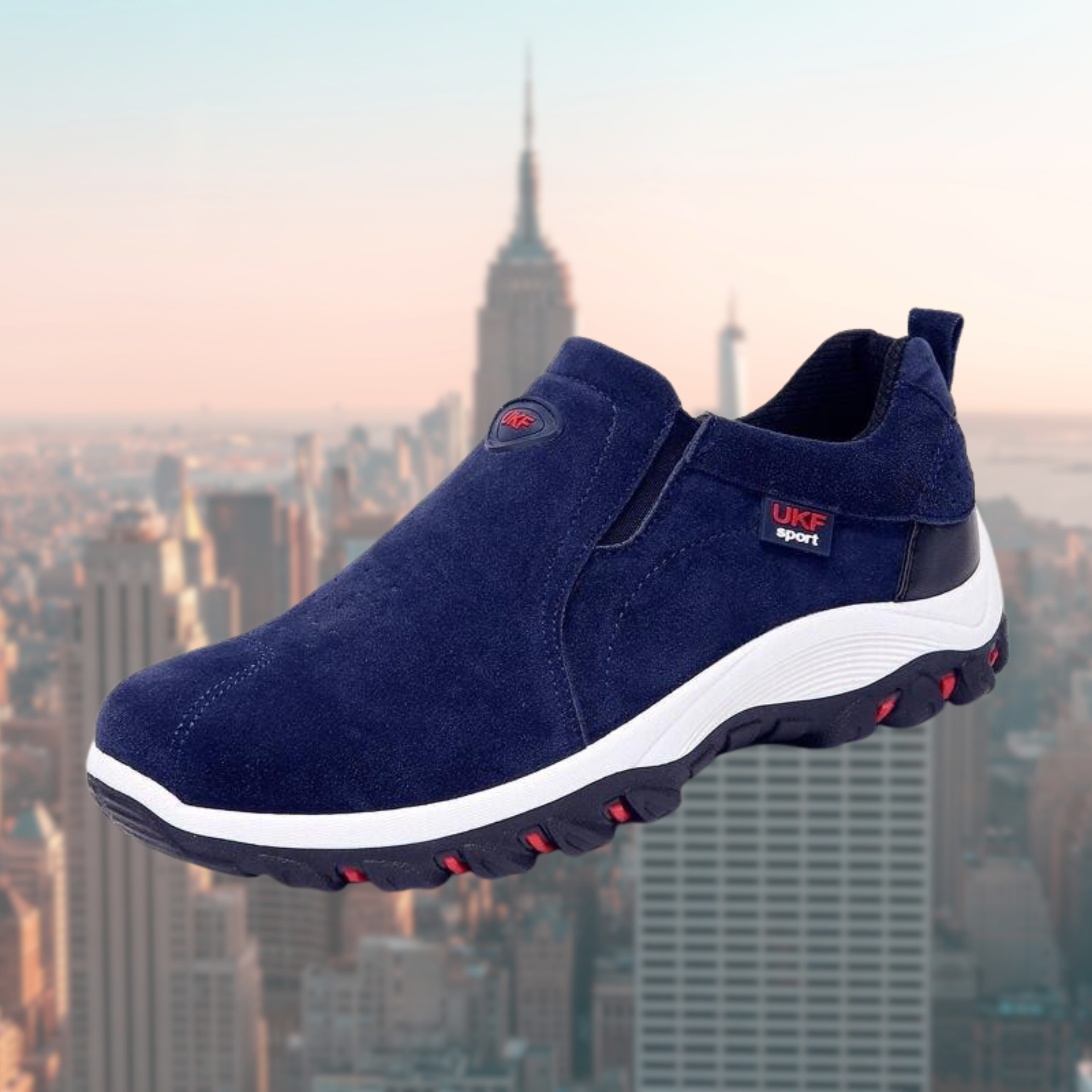 Slip-on Schuhe Herren | Schuhe Herren | Stoßdämpfende Sohle für entspanntes Gehen