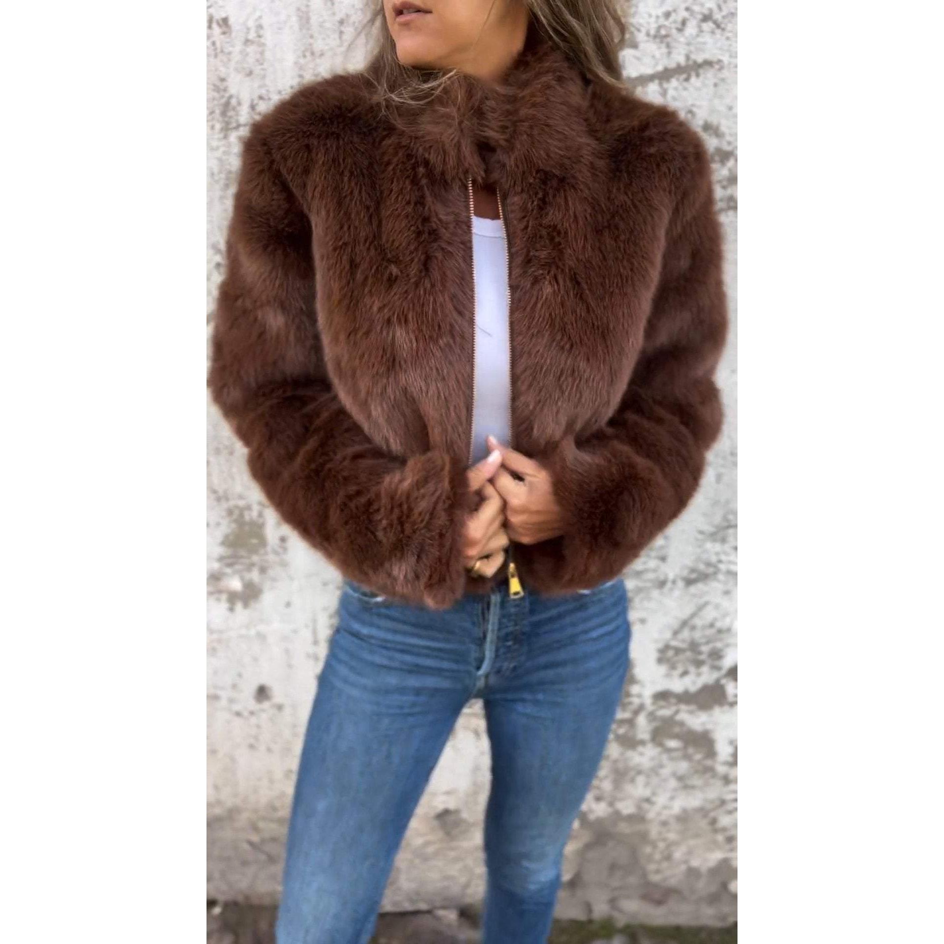 Sloane - Bond Jacke mit hohem Kragen